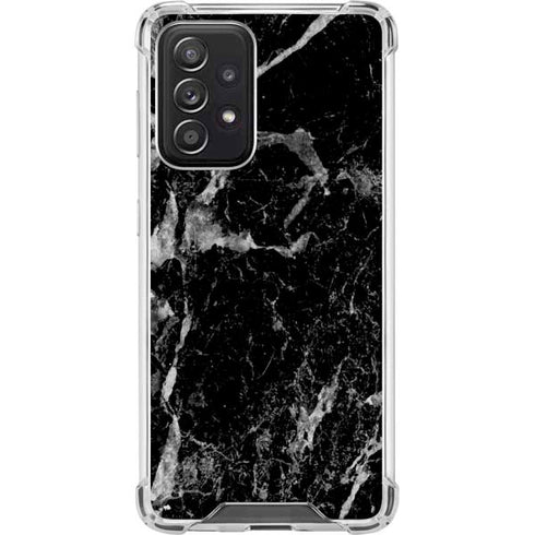 Crushed Black Galaxy A52 5G Clear Case