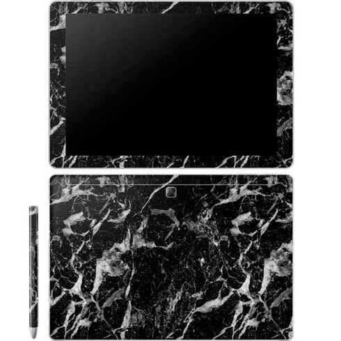 Crushed Black Galaxy Book 12in Skin