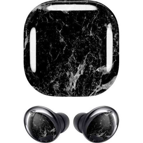 Crushed Black Galaxy Buds Pro Skin