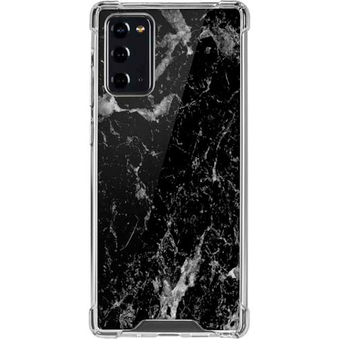 Crushed Black Galaxy Note20 5G Clear Case
