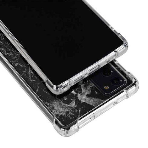 Crushed Black Galaxy Note20 5G Clear Case
