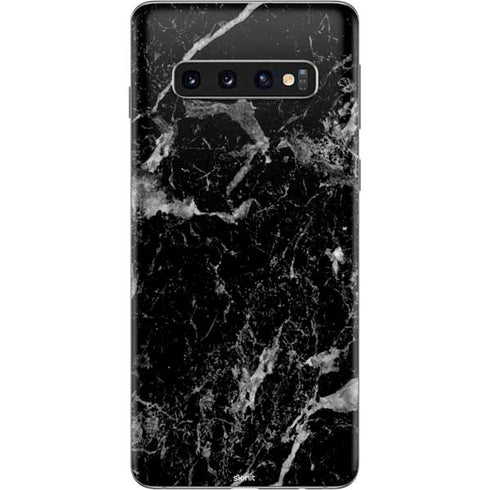 Crushed Black Galaxy S10 Skin