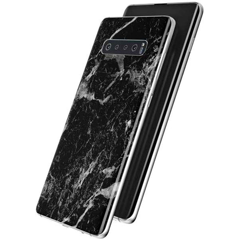 Crushed Black Galaxy S10 Skin