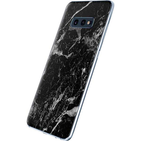 Crushed Black Galaxy S10e Skin