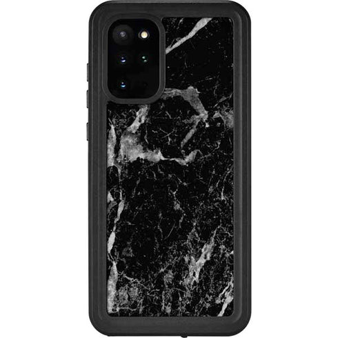 Crushed Black Galaxy S20 Plus Waterproof Case