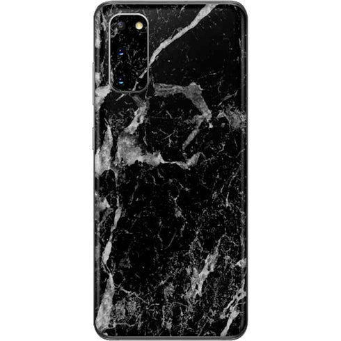 Crushed Black Galaxy S20 Skin