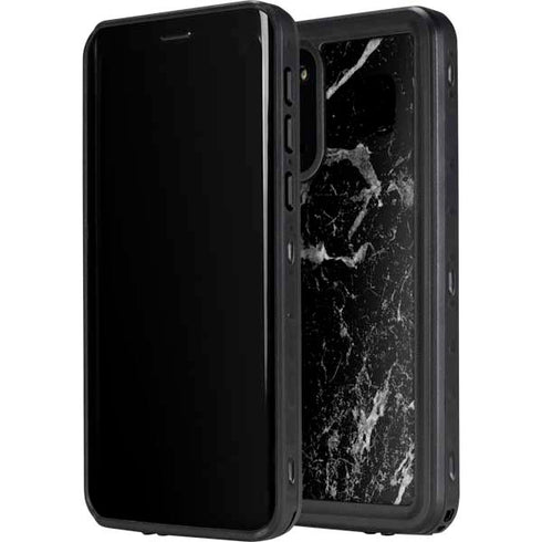 Crushed Black Galaxy S20 Waterproof Case