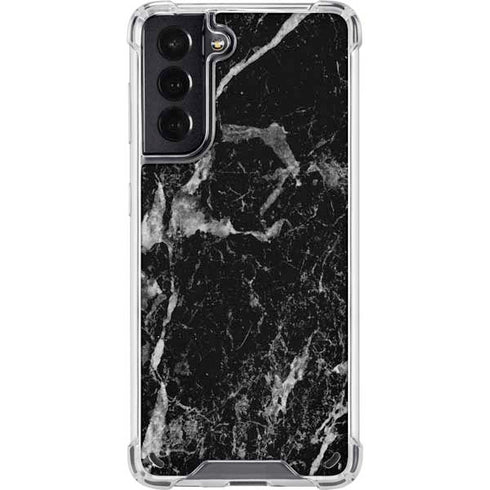 Crushed Black Galaxy S21 5G Clear Case