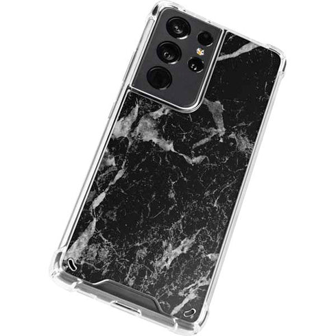 Crushed Black Galaxy S21 Ultra 5G Clear Case