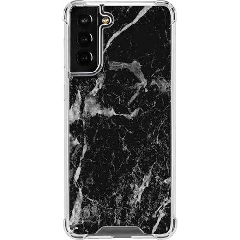Crushed Black Galaxy S22 Plus Clear Case