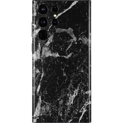Crushed Black Galaxy S22 Ultra Skin