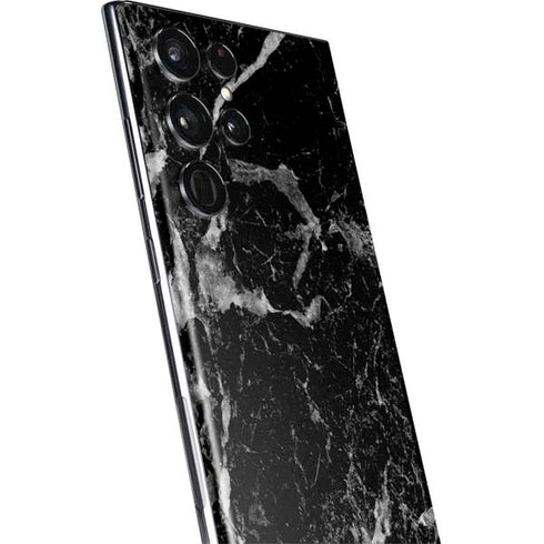 Crushed Black Galaxy S22 Ultra Skin