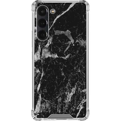 Crushed Black Galaxy S23 Plus Clear Case