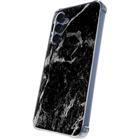 Crushed Black Galaxy S24 Clear Case