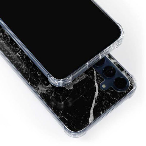 Crushed Black Galaxy S24 Clear Case