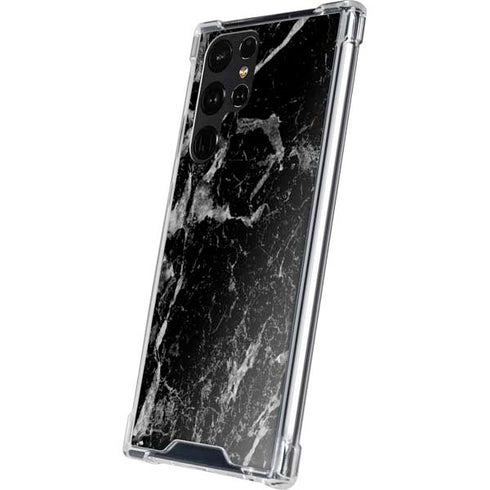 Crushed Black Galaxy S24 Ultra Clear Case