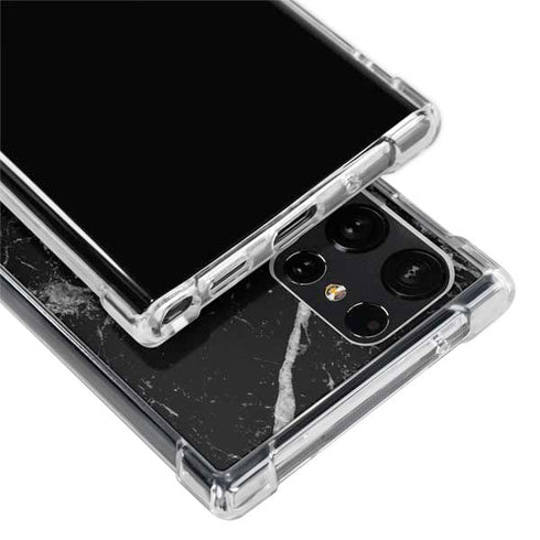 Crushed Black Galaxy S24 Ultra Clear Case