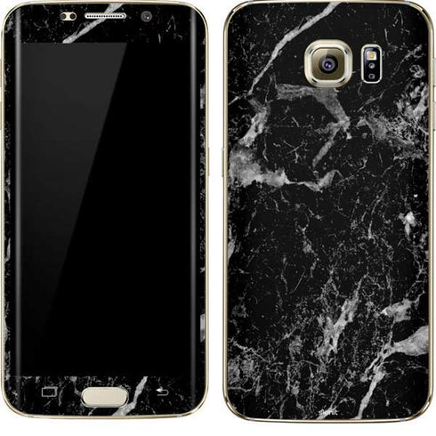 Crushed Black Galaxy S7 Edge Skin