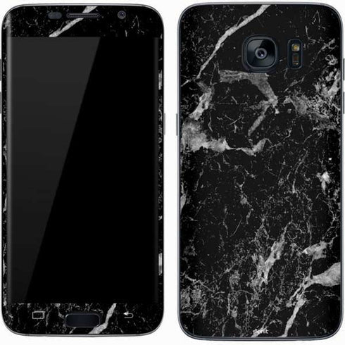 Crushed Black Galaxy S7 Skin