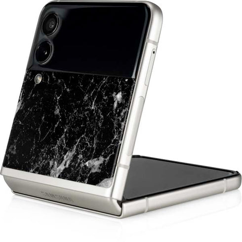 Crushed Black Galaxy Z Flip3 5G Skin