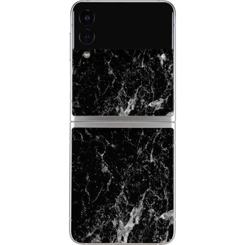 Crushed Black Galaxy Z Flip4 5G Skin