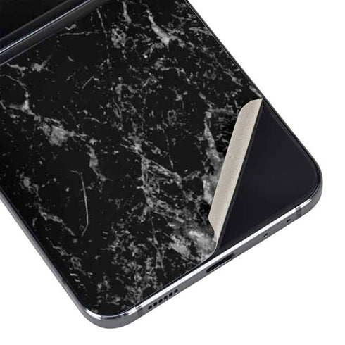 Crushed Black Galaxy Z Flip5 5G Skin