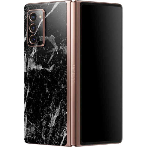 Crushed Black Galaxy Z Fold2 5G Skin
