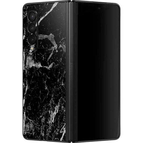 Crushed Black Galaxy Z Fold3 5G Skin