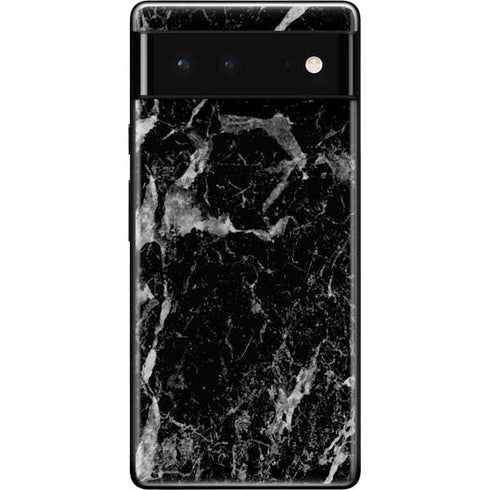 Crushed Black Google Pixel 6 Skin