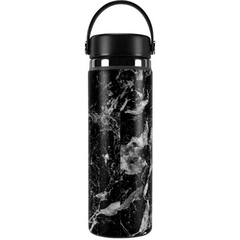 Crushed Black Hydro Flask 20oz Wide Mouth Skin