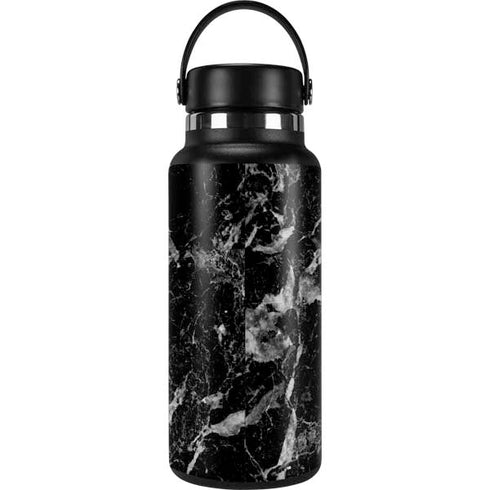 Crushed Black Hydro Flask 32oz Wide Mouth Skin