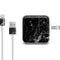 Crushed Black iPad Charger (10W USB) Skin