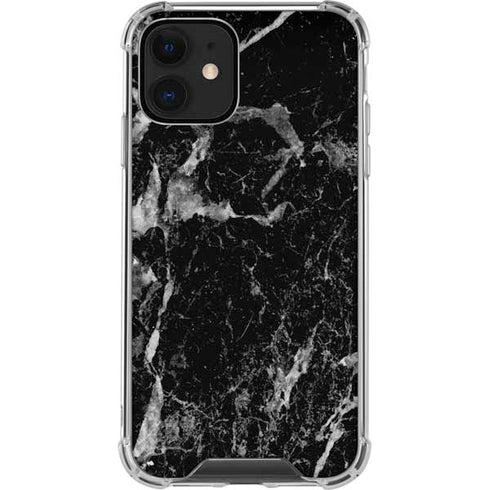 Crushed Black iPhone 12 Clear Case