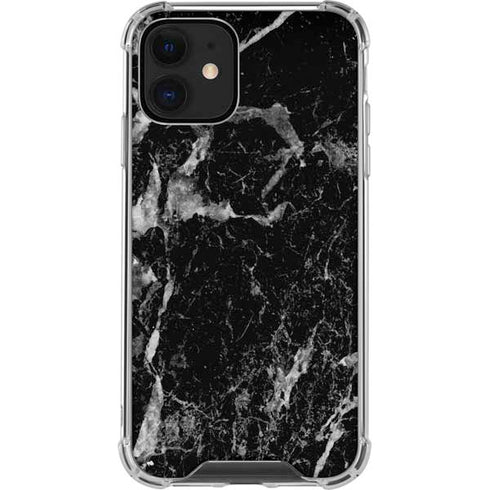 Crushed Black iPhone 12 Mini Clear Case