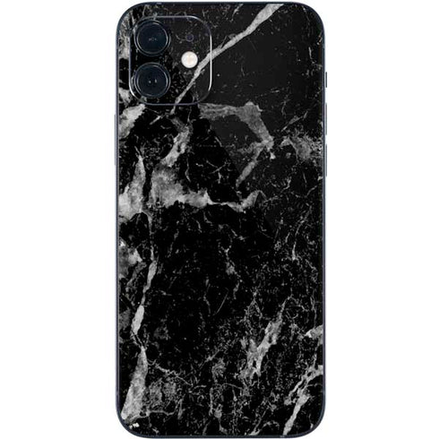 Crushed Black iPhone 12 Mini Skin