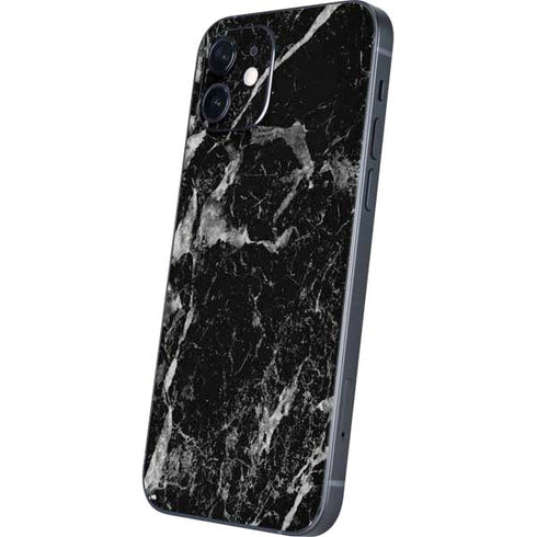 Crushed Black iPhone 12 Mini Skin