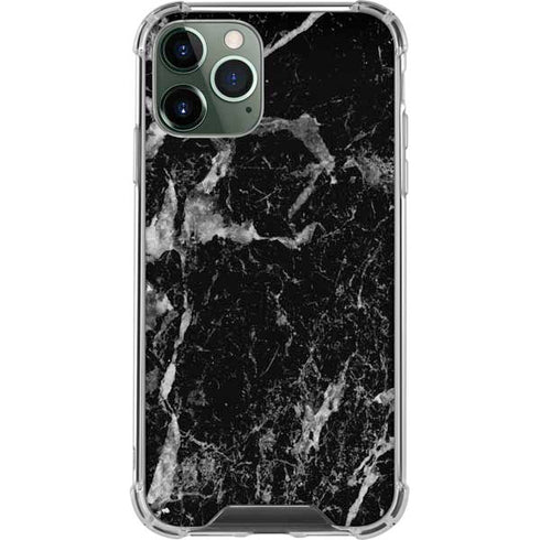 Crushed Black iPhone 12 Pro Clear Case