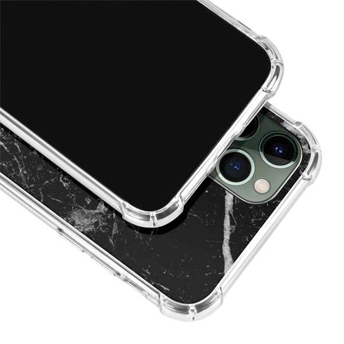Crushed Black iPhone 12 Pro Clear Case