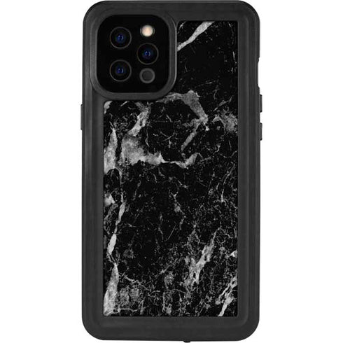 Crushed Black iPhone 12 Pro Max Waterproof Case