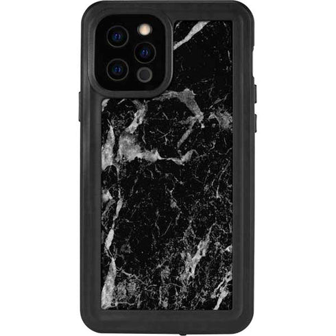 Crushed Black iPhone 12 Pro Waterproof Case