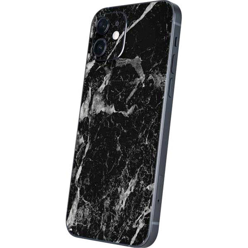 Crushed Black iPhone 12 Skin
