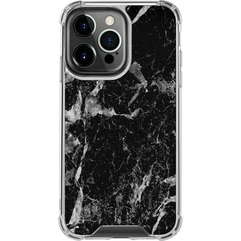 Crushed Black iPhone 13 Pro Clear Case