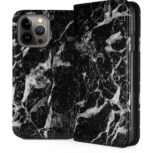 Crushed Black iPhone 13 Pro Max Folio Case