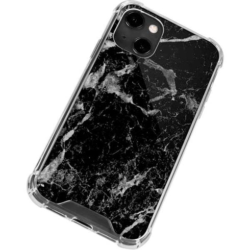 Crushed Black iPhone 14 Clear Case