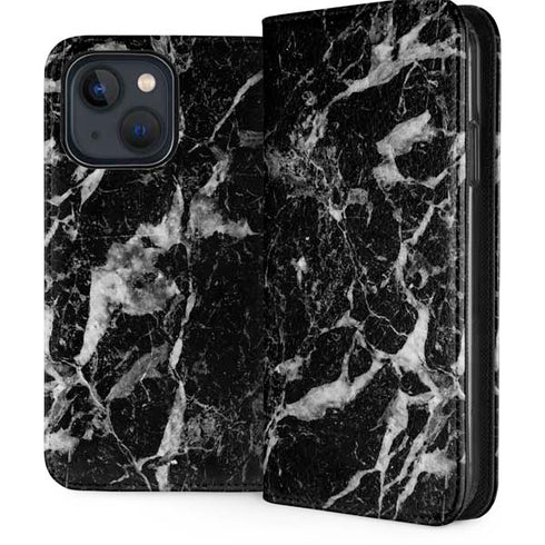 Crushed Black iPhone 14 Folio Case