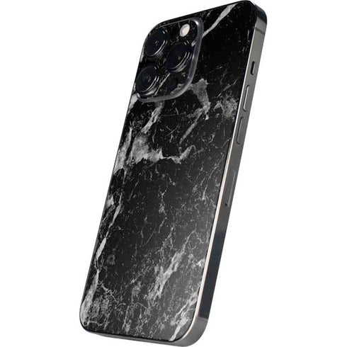 Crushed Black iPhone 15 Pro Skin
