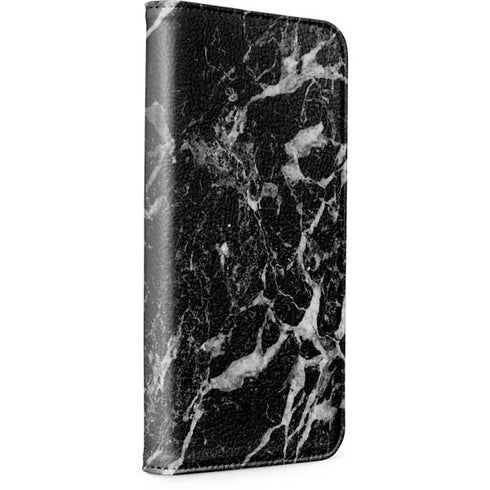 Crushed Black iPhone 15 Plus Folio Case