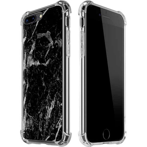 Crushed Black iPhone 7/8 Plus Clear Case
