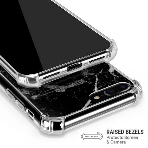 Crushed Black iPhone 7/8 Plus Clear Case