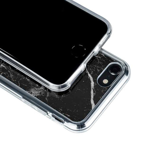 Crushed Black iPhone SE (2nd & 3rd Gen) Clear Case